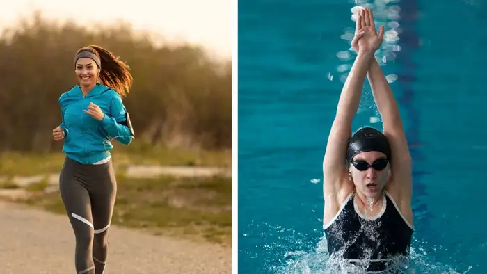 Swimming vs Running