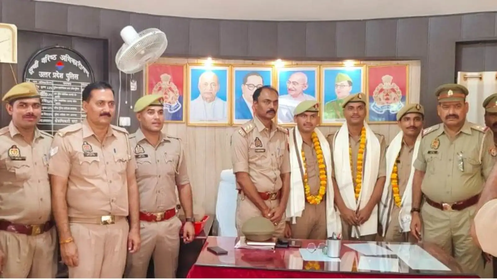 आजमगढ़ में मुबारकपुर थाने के तीन सिपाही बने दरोगा, ड्यूटी के साथ पढ़ाई कर हासिल की बड़ी सफलता