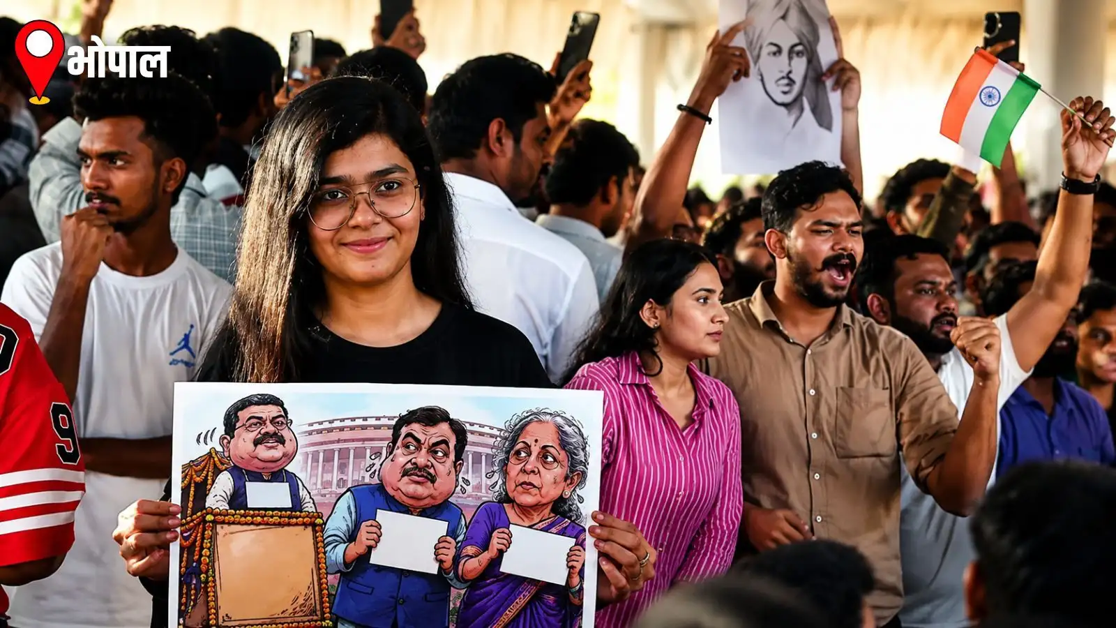 NEET Protest: शिक्षा मंत्री धर्मेंद्र प्रधान के इस्तीफे पर GenZ ने जमकर मनाया जश्न, भोपाल में बंटी मिठाइयां, ढोल-नगाड़ों पर नाचे