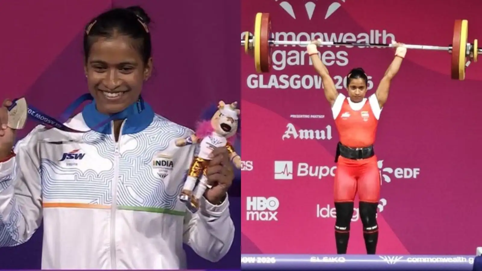 ज्ञानेश्वरी यादव ने भारत की झोली में डाला एक और सिल्वर, भारत की शेरनी ने उठाया 199 किलोग्राम, भारत का 5वां मेडल - gyaneshwari yadav wins silver medal in womens 53kg ...