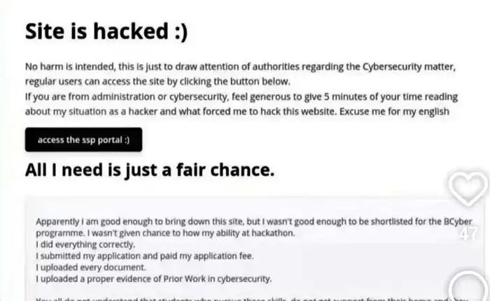 IIT Kanpur website hacked