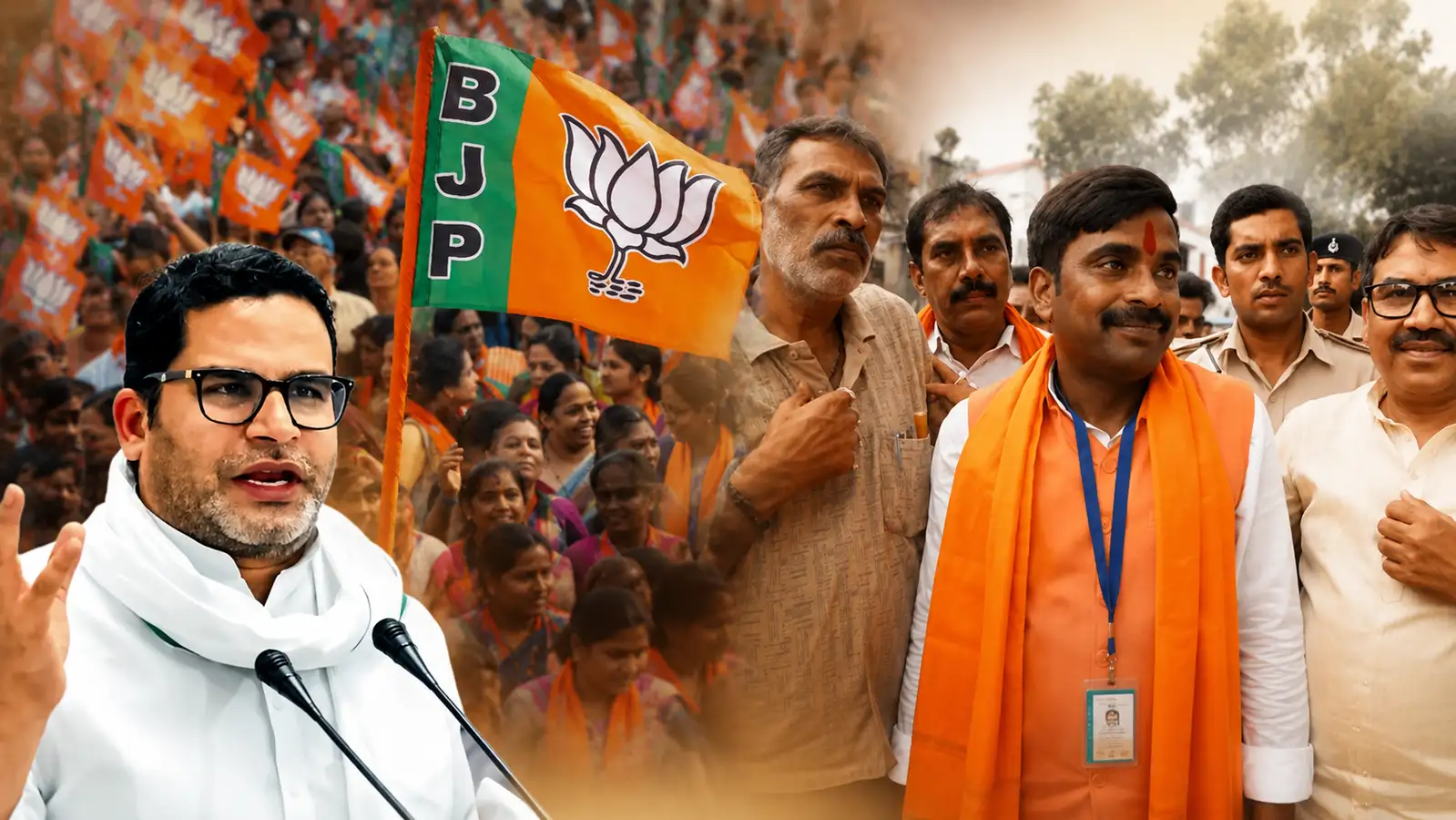 कैसे प्रशांत किशोर ने 360 डिग्री बदली अपनी सियासी प्लानिंग! BJP में आगामी चुनावों को लेकर रणनीति बदलने पर मंथन