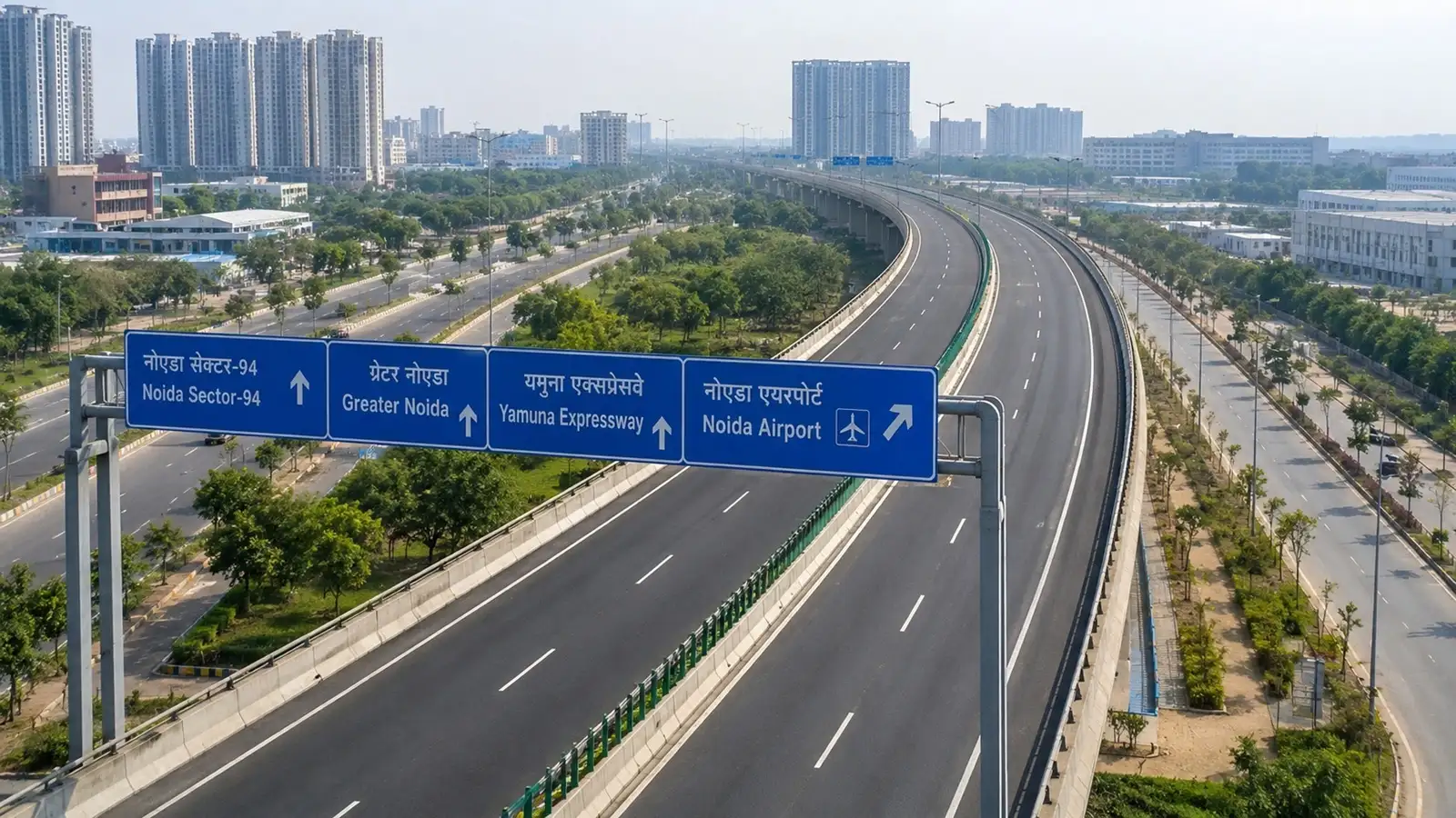 नोएडा एयरपोर्ट को दिल्ली से जोड़ने के लिए बनेगा एलिवेटेड एक्सप्रेसवे, 50 किमी होगी लंबाई