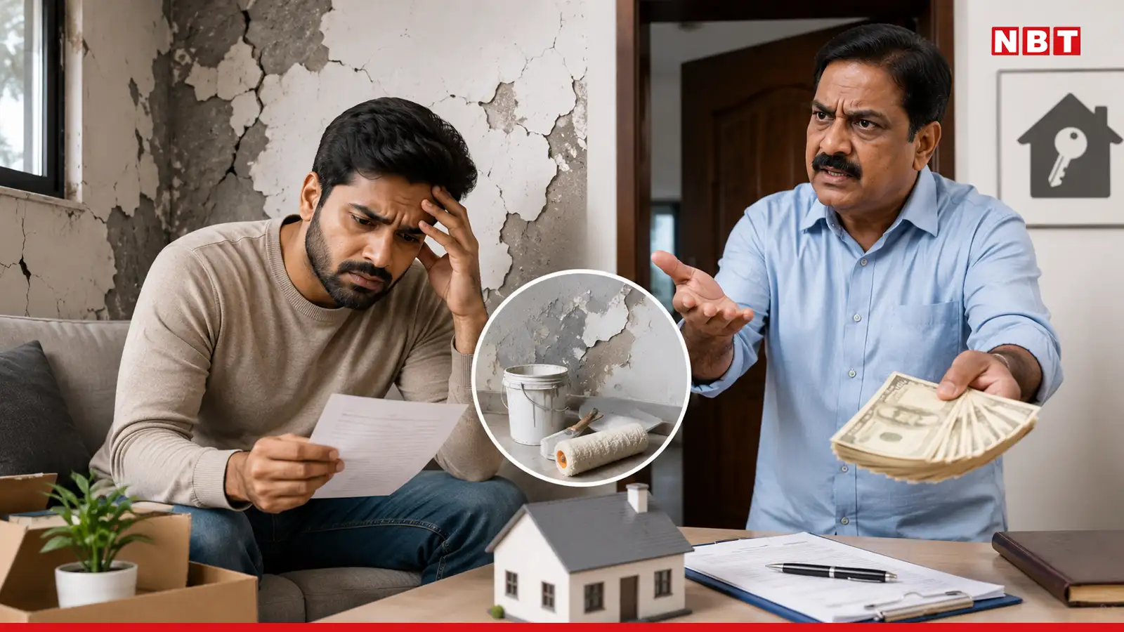 पुताई और टूट-फूट के पैसे मांग रहा मकान मालिक, नियम के अनुसार ये खर्च किसके हिस्से में आता है?