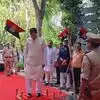 राष्ट्रगान के दौरान मंच छोड़कर चले गए यूपी विधानसभा अध्यक्ष
