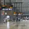 Delhi Airport Rain
