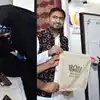 BRICS Bazar: ईरानी राष्ट्रपति की बेटी ने पूछा, बाग प्रिंट का काला रंग कैसे बनता है? फिर खुद लगाया ठप्पा, धार की कला ने जीता दिल