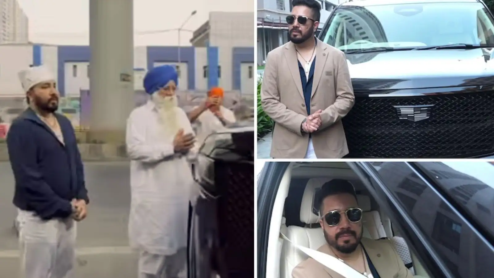 मीका सिंह 7 करोड़ की लग्जरी कैडिलैक SUV लेकर गुरुद्वारे पहुंचे, पूजा करके चलाई गाड़ी, बस शाहरुख के पास ये कार!