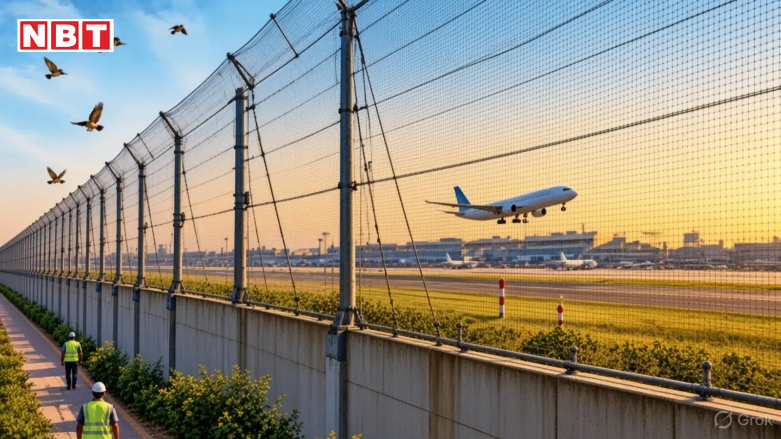 Delhi airport to install Sparrow Net system to curb bird strikes