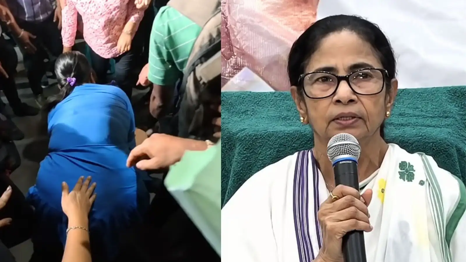 Photo : Navbharat Times Mamata Banerjee : une femme interpellée près de son domicile à Calcutta