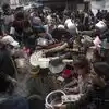 गाजा भुखमरी के कगार पर, फंड की कमी से UN ने रोकी 500000 लोगों की मदद, राशन सप्लाई भी घटाई