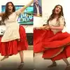 sapna choudhary viral dance video on haryanvi song ghungroo in red ...
