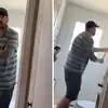 Watch Viral Video From Usa When Contractor Destroys Bathroom He ...