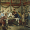 ancient city of joy in rome where rich man often were doing parties and ...