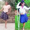 one leg dancer jharkhand: हादसे ने छीन लिए झारखंड की इस बेटी के पैर ...
