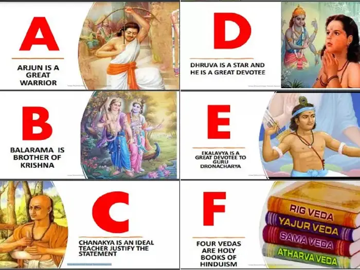 a for arjun b for balrama new english alphabet viral on social media- A ...