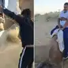 Oont Ki Sawaari Ka Video । बंदे किसी तरह ऊंट पर चढ़कर बैठे, पर आगे जो ...
