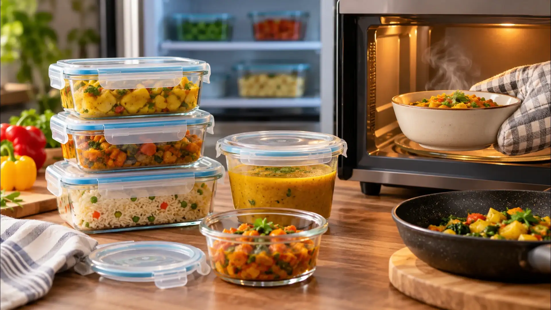 Cozy Kitchen Meal Prep and Reheating