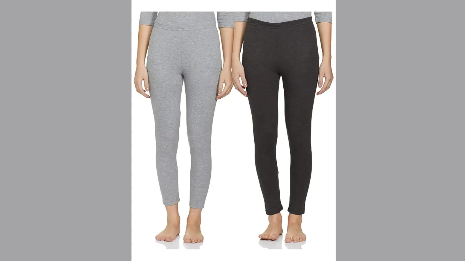 Amazon Brand - Symbol Women's Casual Slim Mid Rise Thermal Bottom