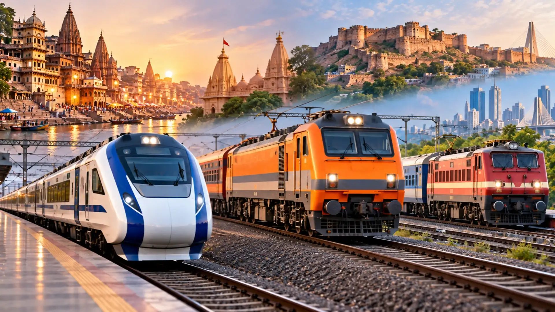 रेलवे की 5 नई ट्रेन