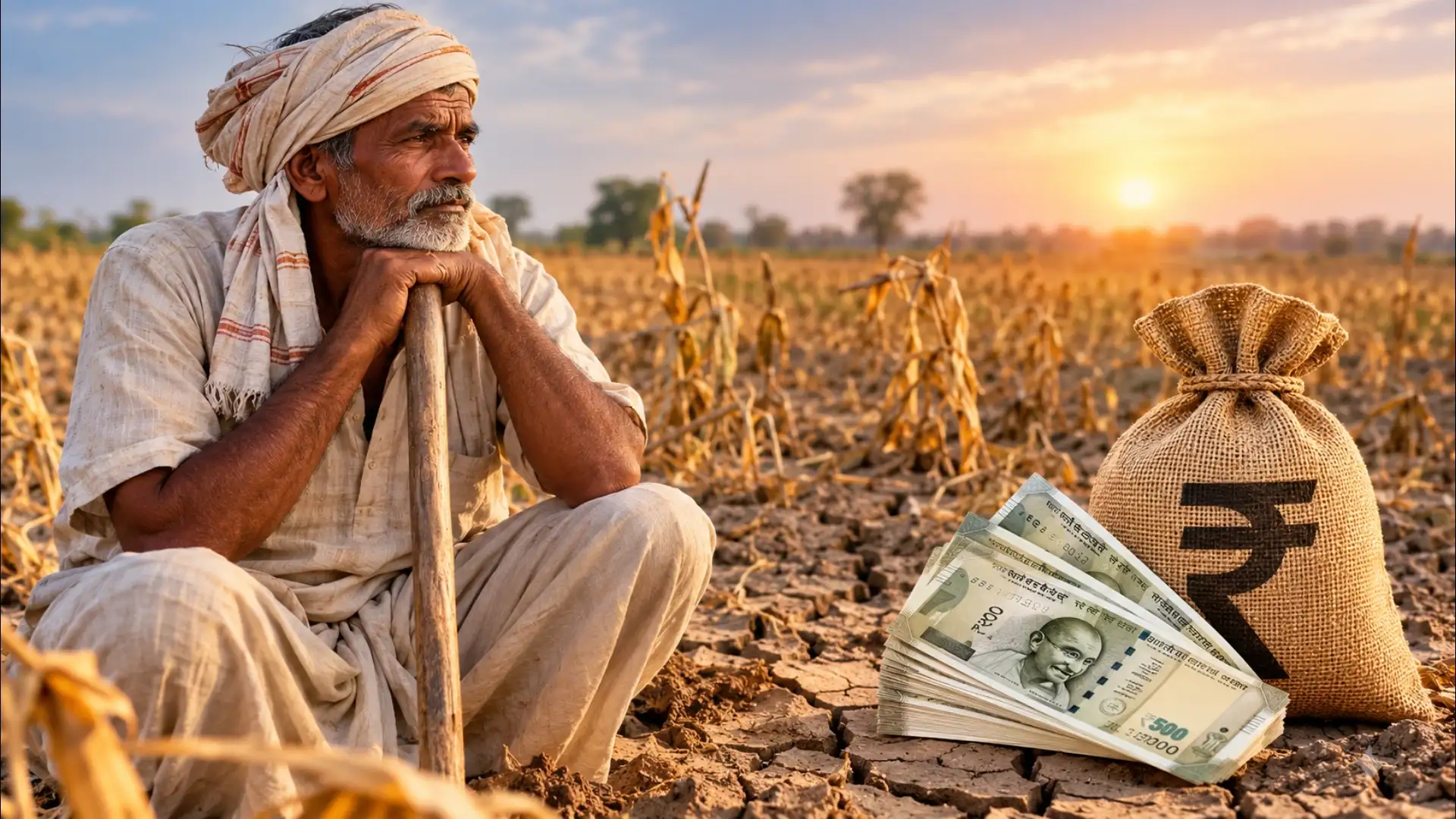 Drought Relief at Golden Hour