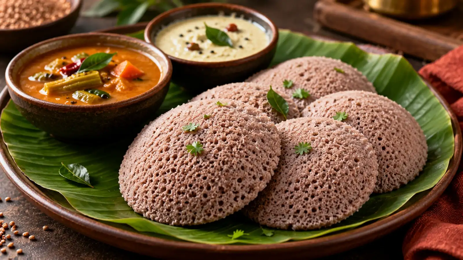 Ragi Idlis