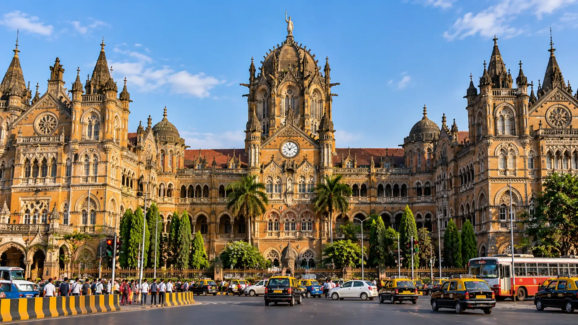 Chhatrapati Terminus in Mumbai
