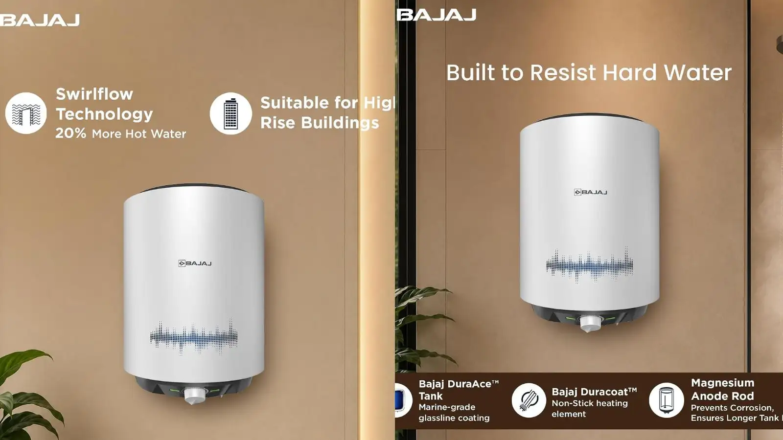 Bajaj Storage Wall Mount Water Heater
