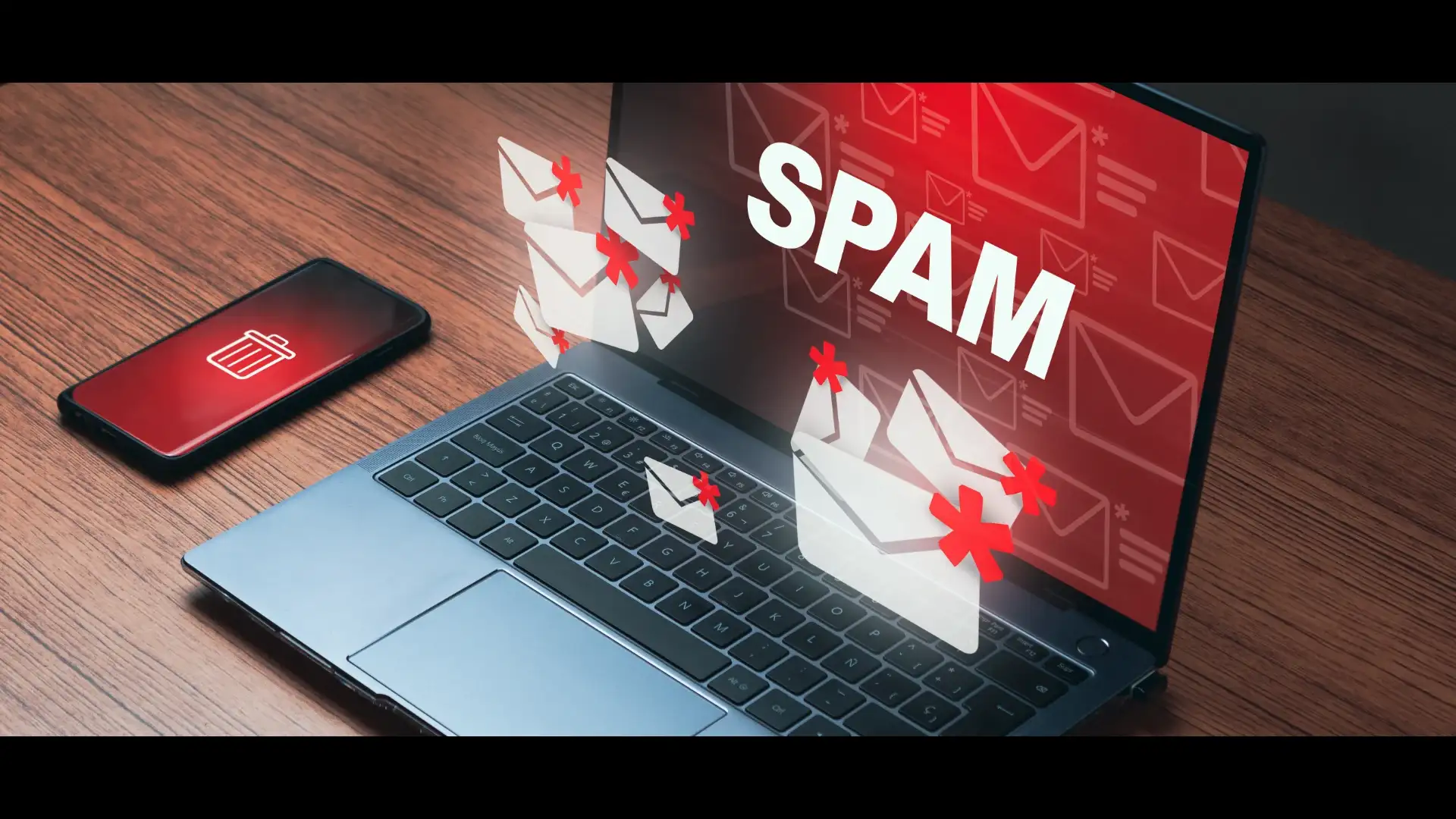 banner-laptop-with-mail-spam-concept-communication-business-technology-protect-spam-mail