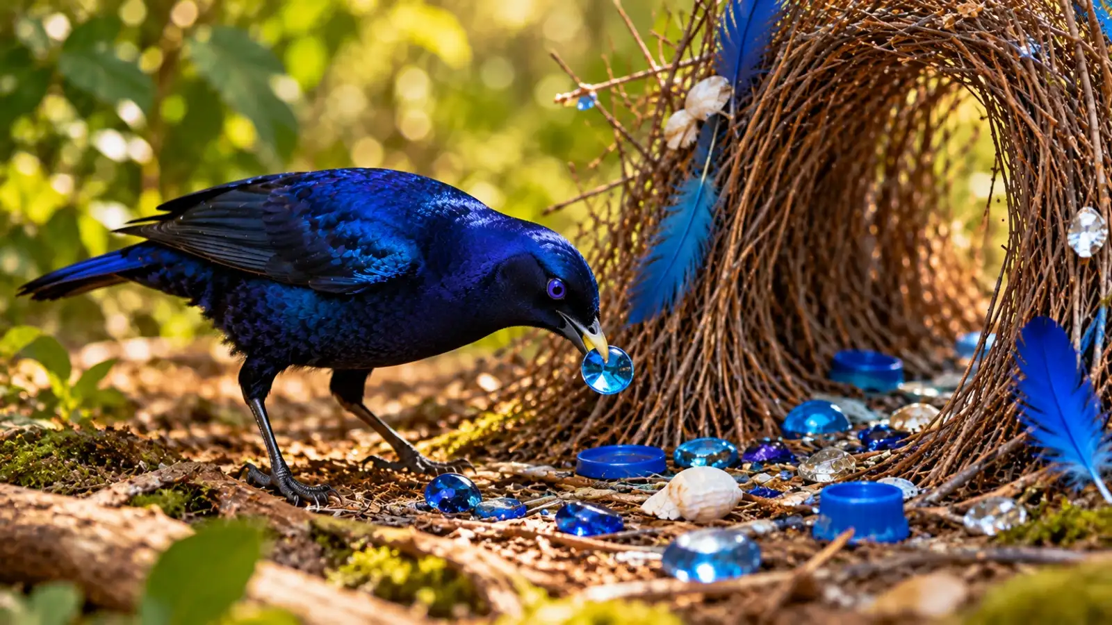 Why Do Some Birds Collect Shiny Objects for Their Nests