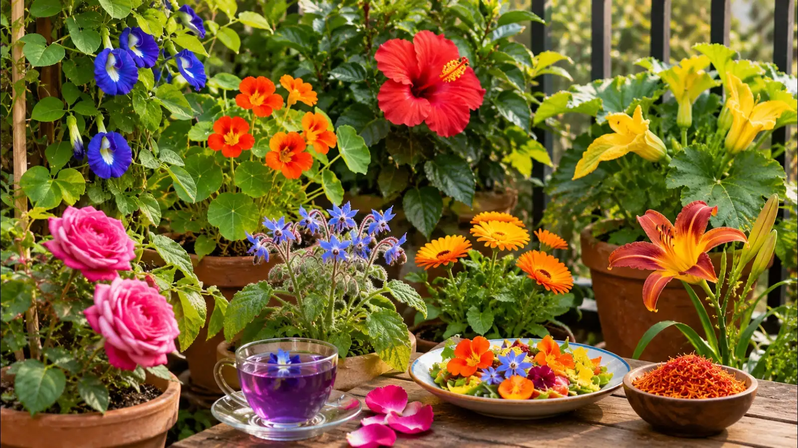 Edible Flowers for Home Garden
