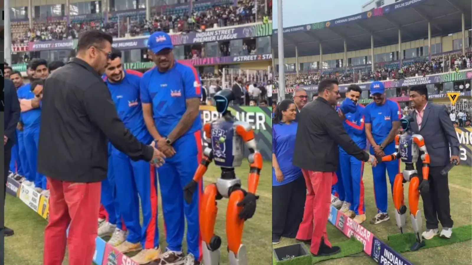 सलमान खान से रोबोट ने हाथ मिलाने में की देरी तो लोगों ने ली चुटकी, कहा- इसका करियर खत्म