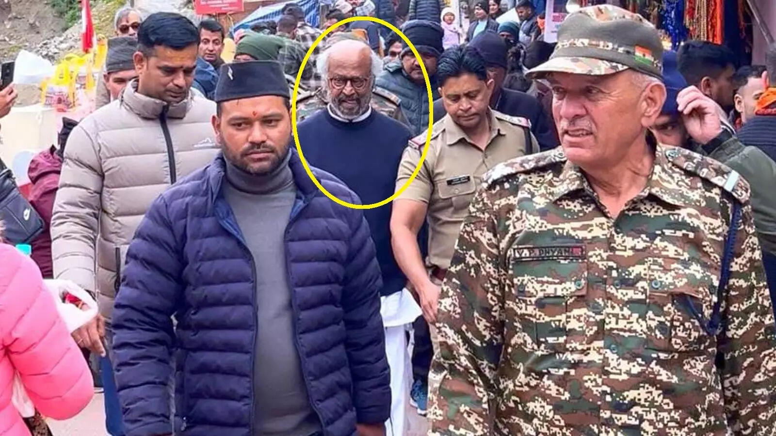74 साल के रजनीकांत पहुंचे चमोली बद्रीनाथ धाम, किए भगवान बद्री विशाल के दर्शन, जारी रखी हर साल की अपनी परंपरा
