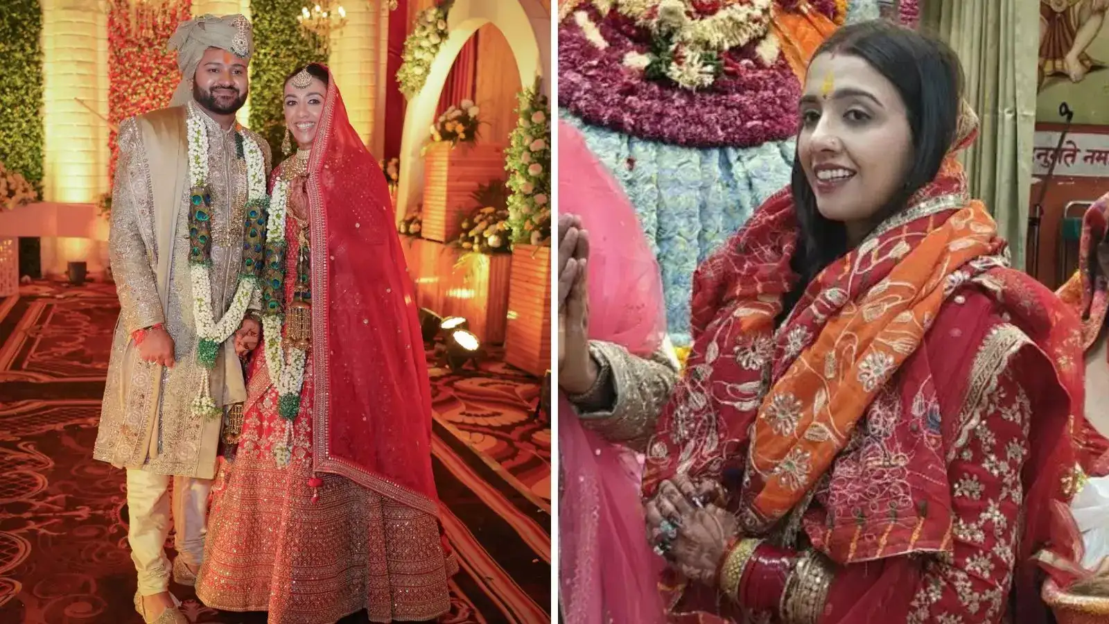 उपमुख्यमंत्री पापा की बेटी ने ससुराल पहुंचते ही दिखा दिए संस्कार, लाल सूट पहन हरियाणा की बहू आस्था ने जीता दिल