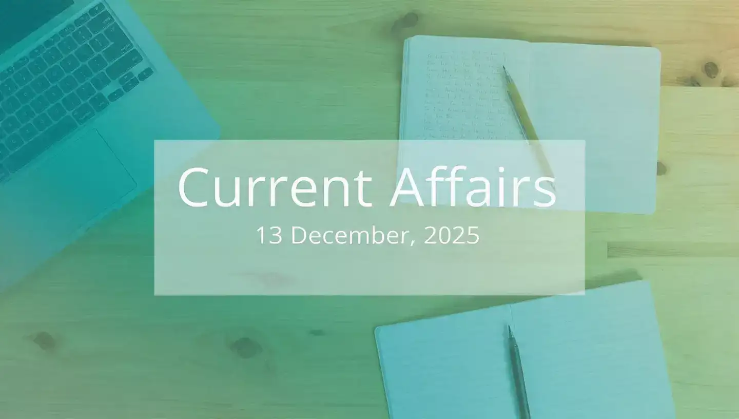 GK Quiz Today 13 December 2025 Latest Current Affairs Questions and Answers