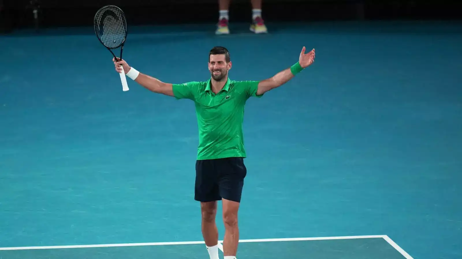 नोवाक जोकोविच 11वीं बार ऑस्ट्रेलियन ओपन के फाइनल में, डिफेंडिंग चैंपियन सिनर को 5 सेट में हराया