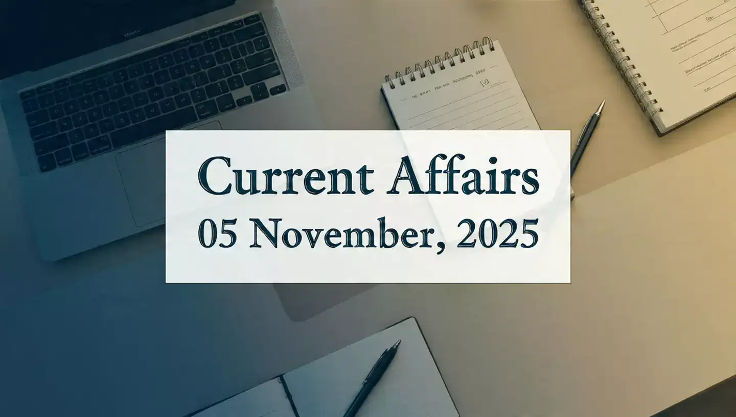 GK Quiz Today 05 November 2025 Latest Current Affairs Questions and Answers