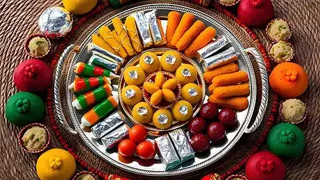 The Tradition Behind Silver and Gold Vark on Indian Sweets Explained