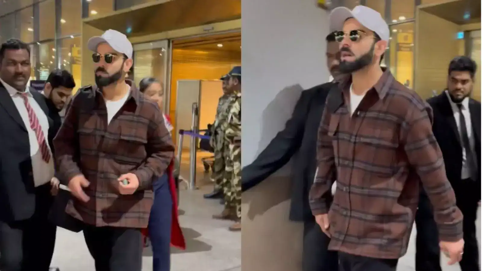 चलो एक फोटो लेलो... वनडे सीरीज से पहले भारत लौटे कोहली, एयरपोर्ट पर पापाराजी को कही यह बात