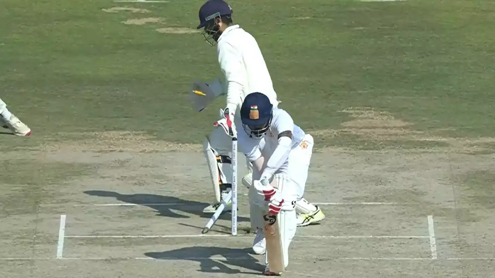 हरप्रीत बराड़ की फिरकी में उलझे केएल राहुल, उखाड़ दिया मिडिल स्टंप, रणजी में कर्नाटक के खिलाफ पंजाब का दबदबा