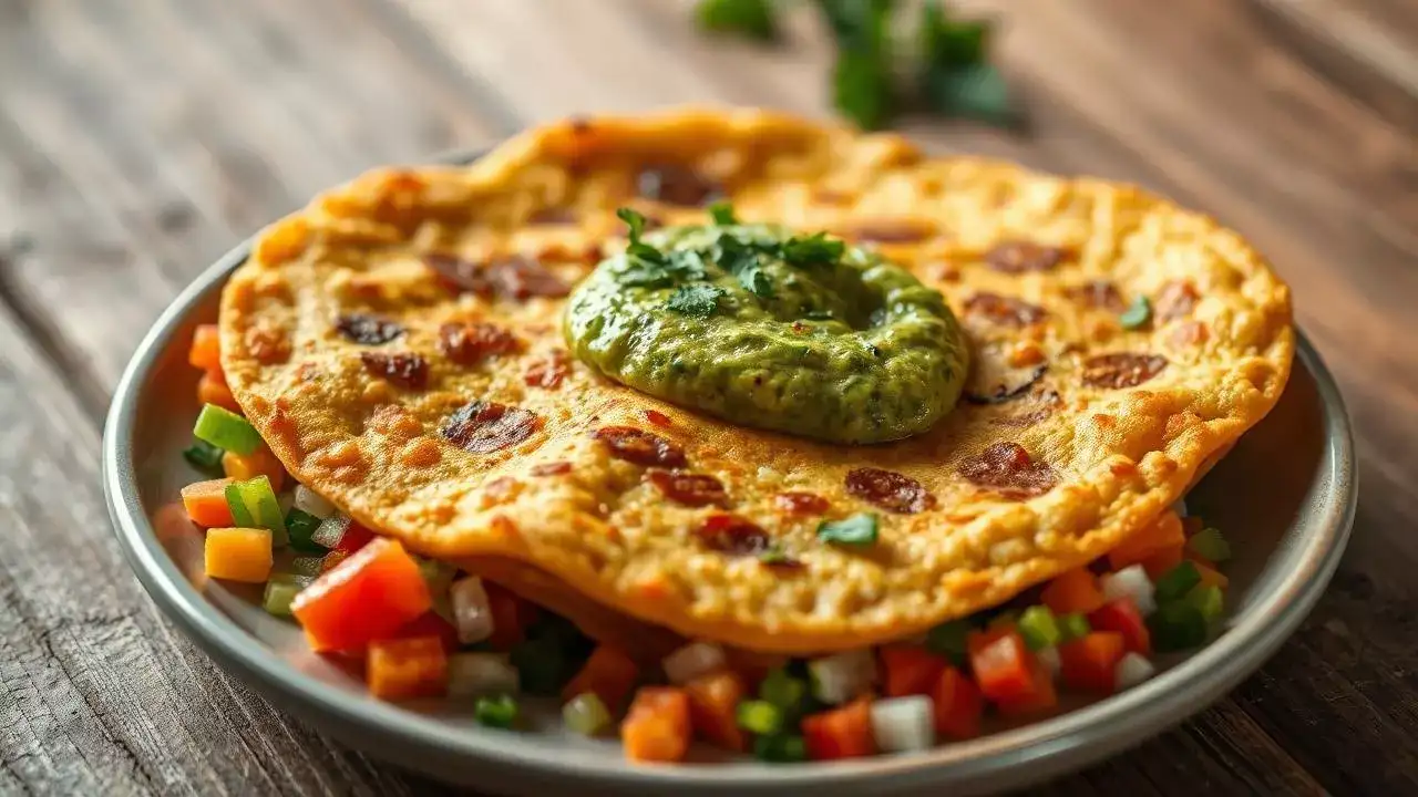 How To Make Crunchy Besan Chilla With Green Chutney For A Healthy Start