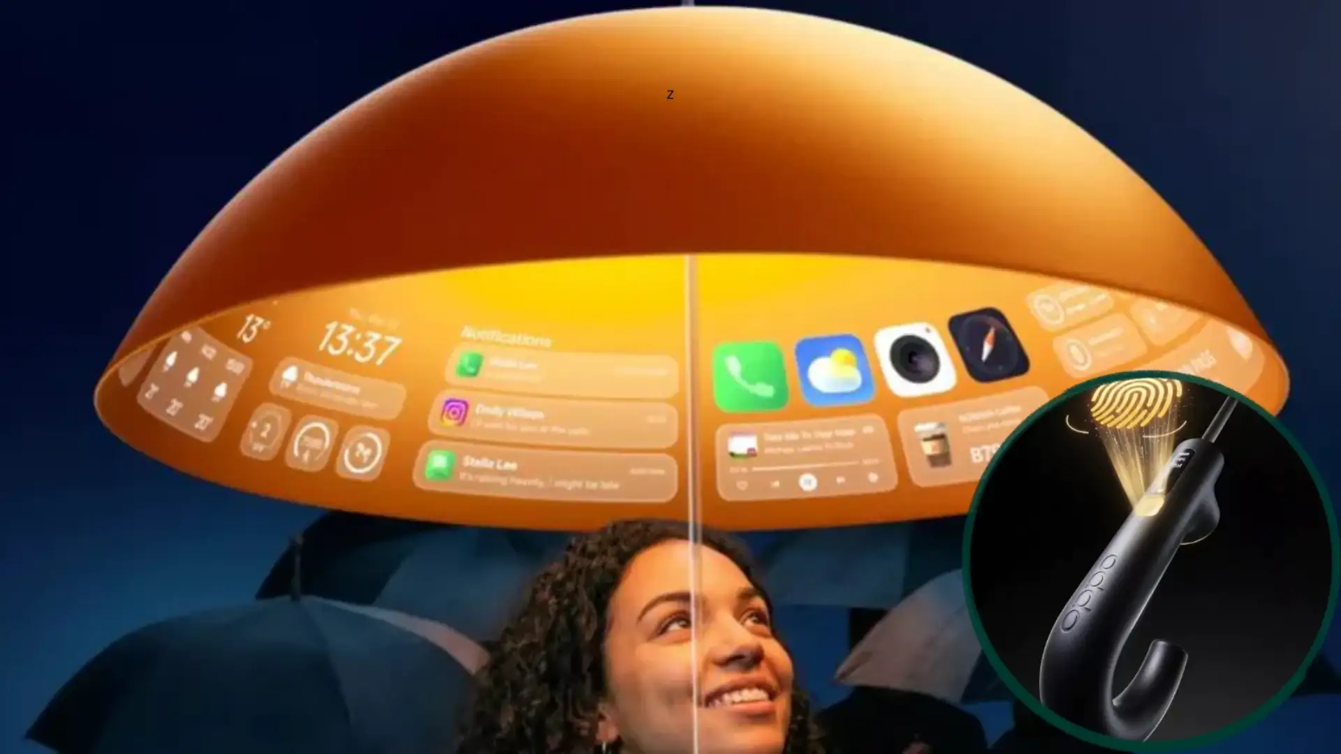 Oppo Find U: ओप्पो का स्मार्ट छाता या एक प्रैंक? कंपनी CEO ने खोली पोल, आप भी जान लें सच्चाई