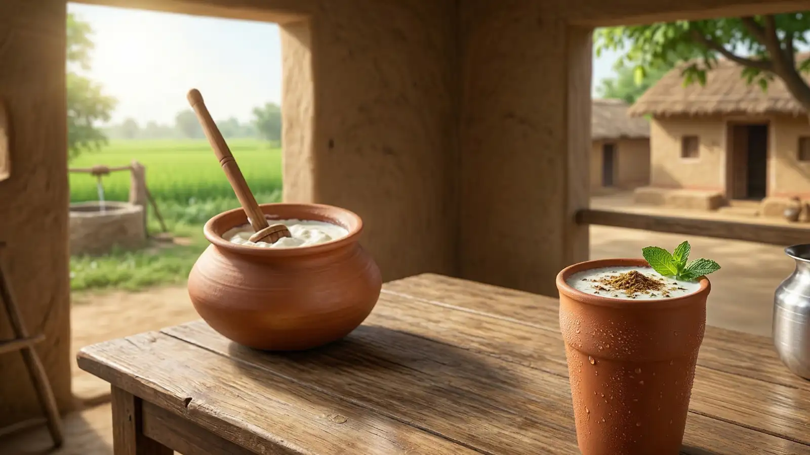 Mattha Recipe: दही से घर पर बनाएं गांव जैसा असली मट्ठा, जानें रेसिपी और फायदे