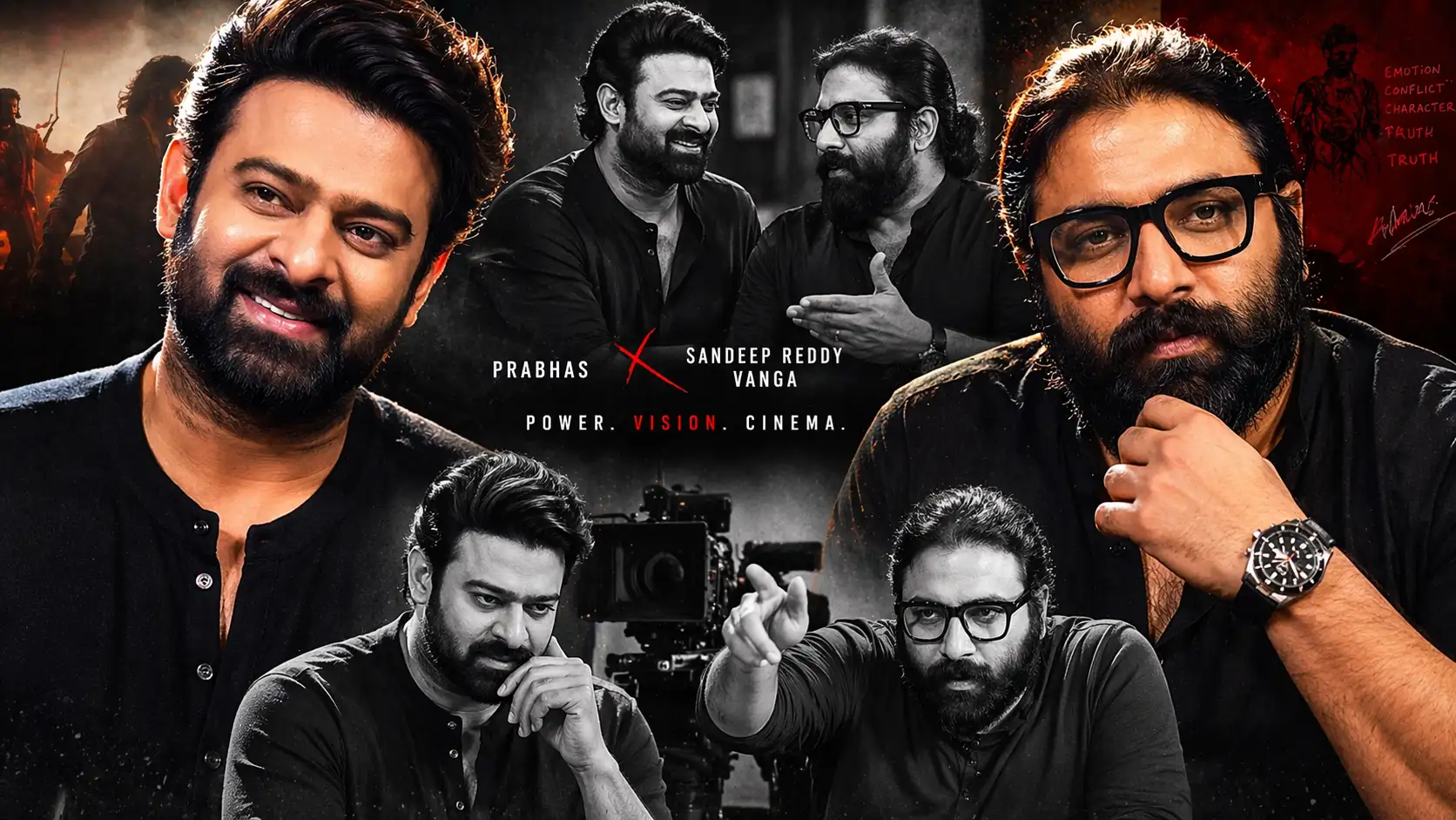 Prabhas Takes the Lead in Upcoming ‘Spirit’ Directed by Sandeep Reddy Vanga