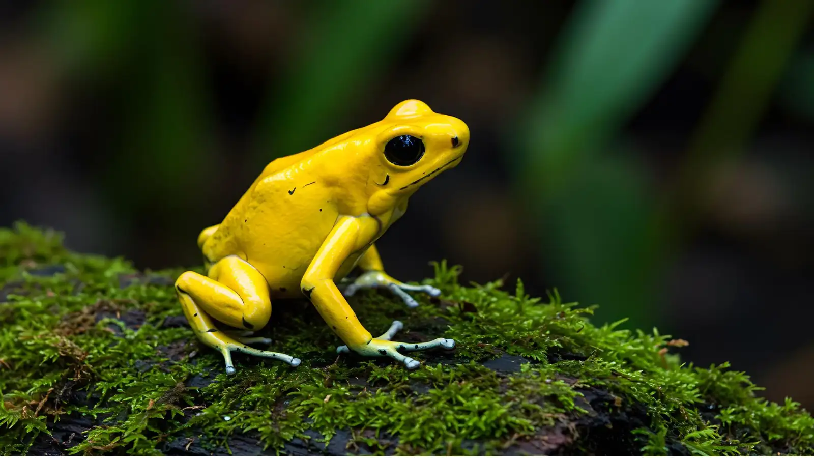 Why This Bright Yellow Frog Is One Of The World’s Most Toxic Animals