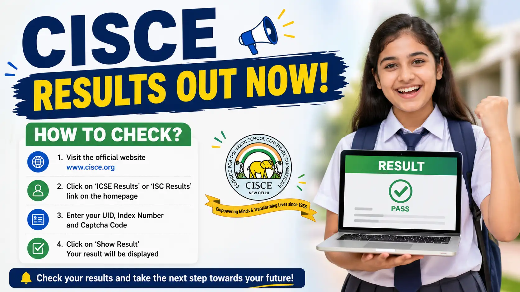 CISCE Results Out Now. How To Check?