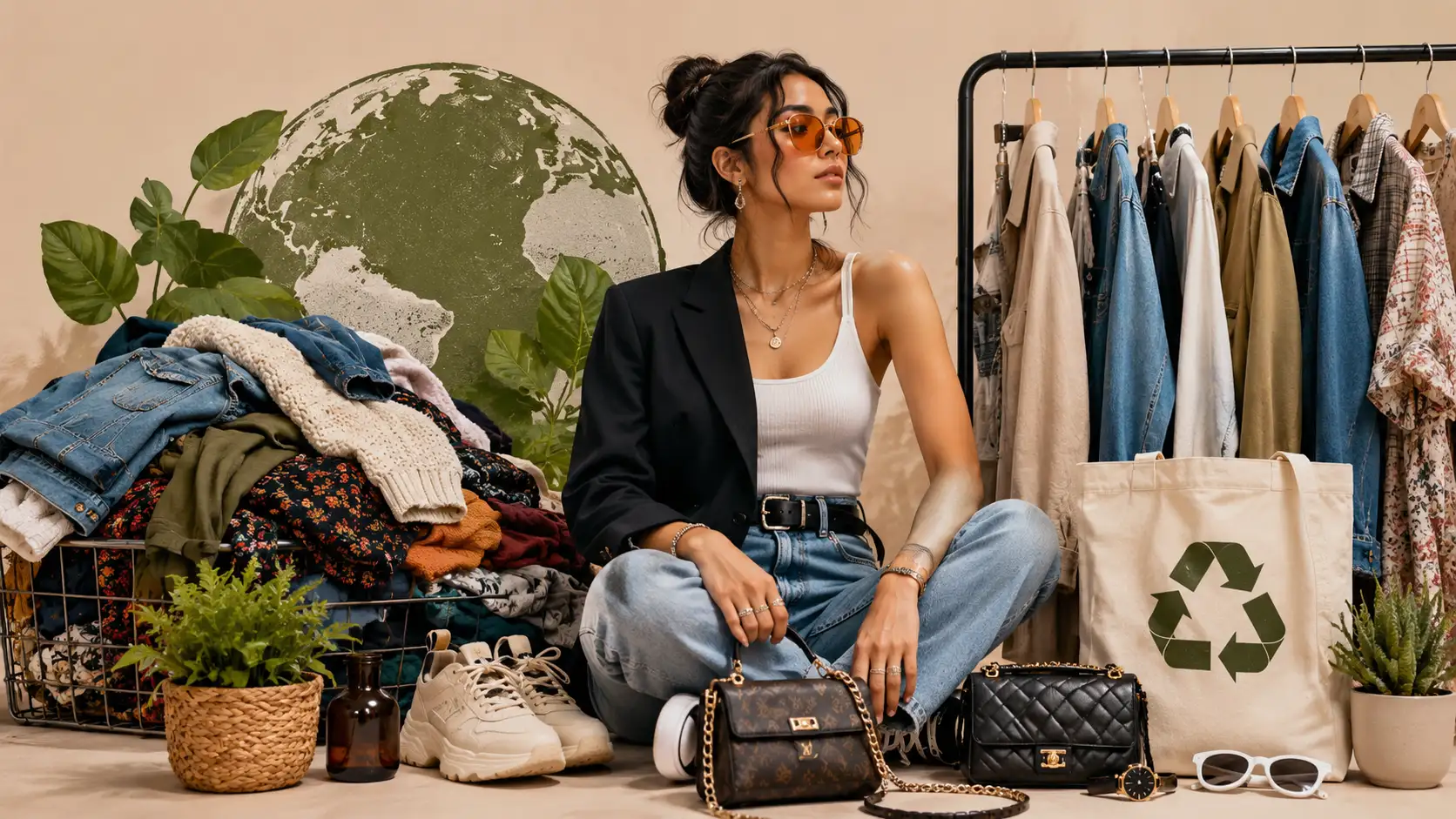 Why Gen Z Fashion Is Mixing Luxury, Thrift, and Sustainability