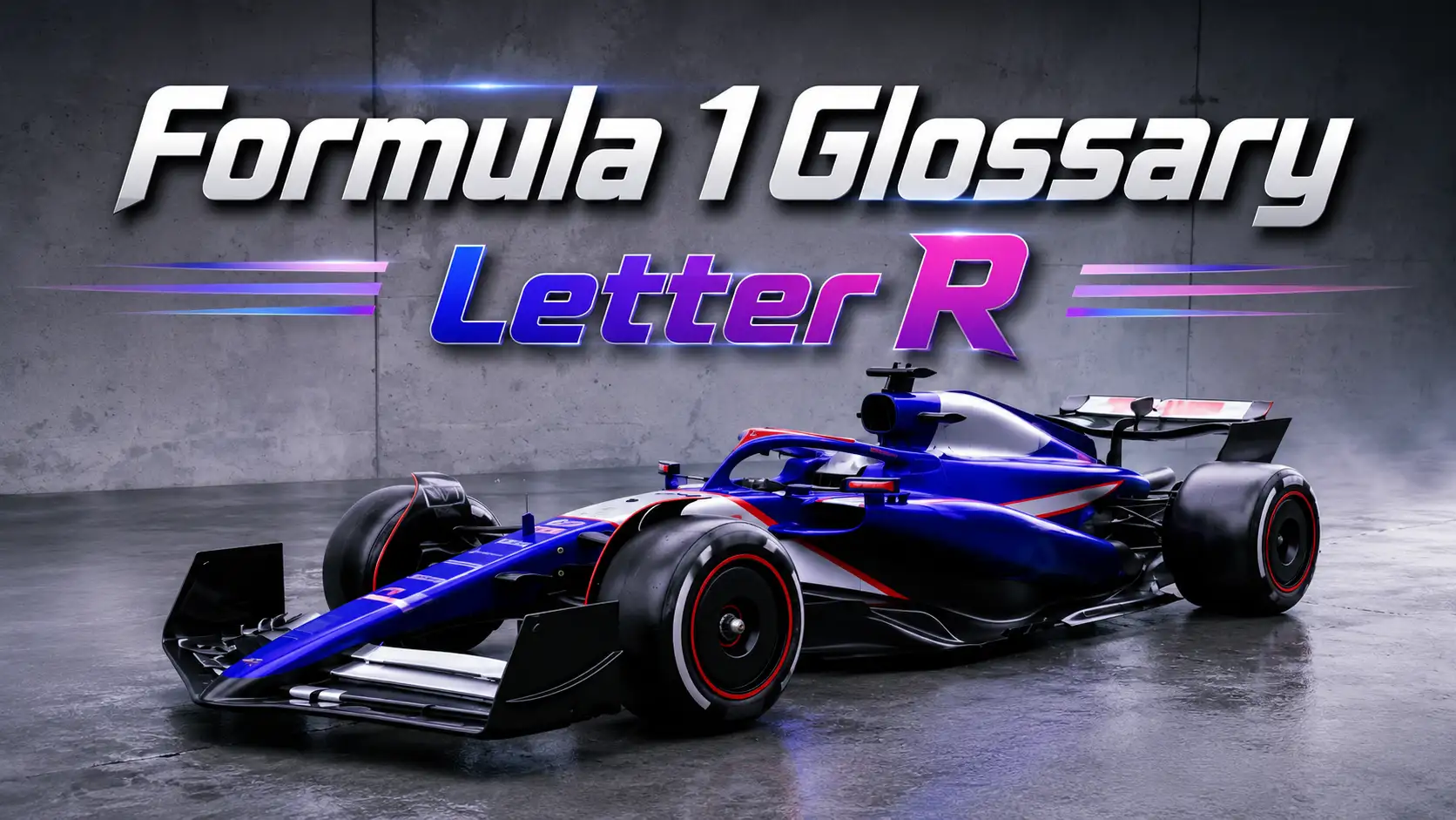 Formula 1 Terms Starting With R: A Complete Beginner's Guide