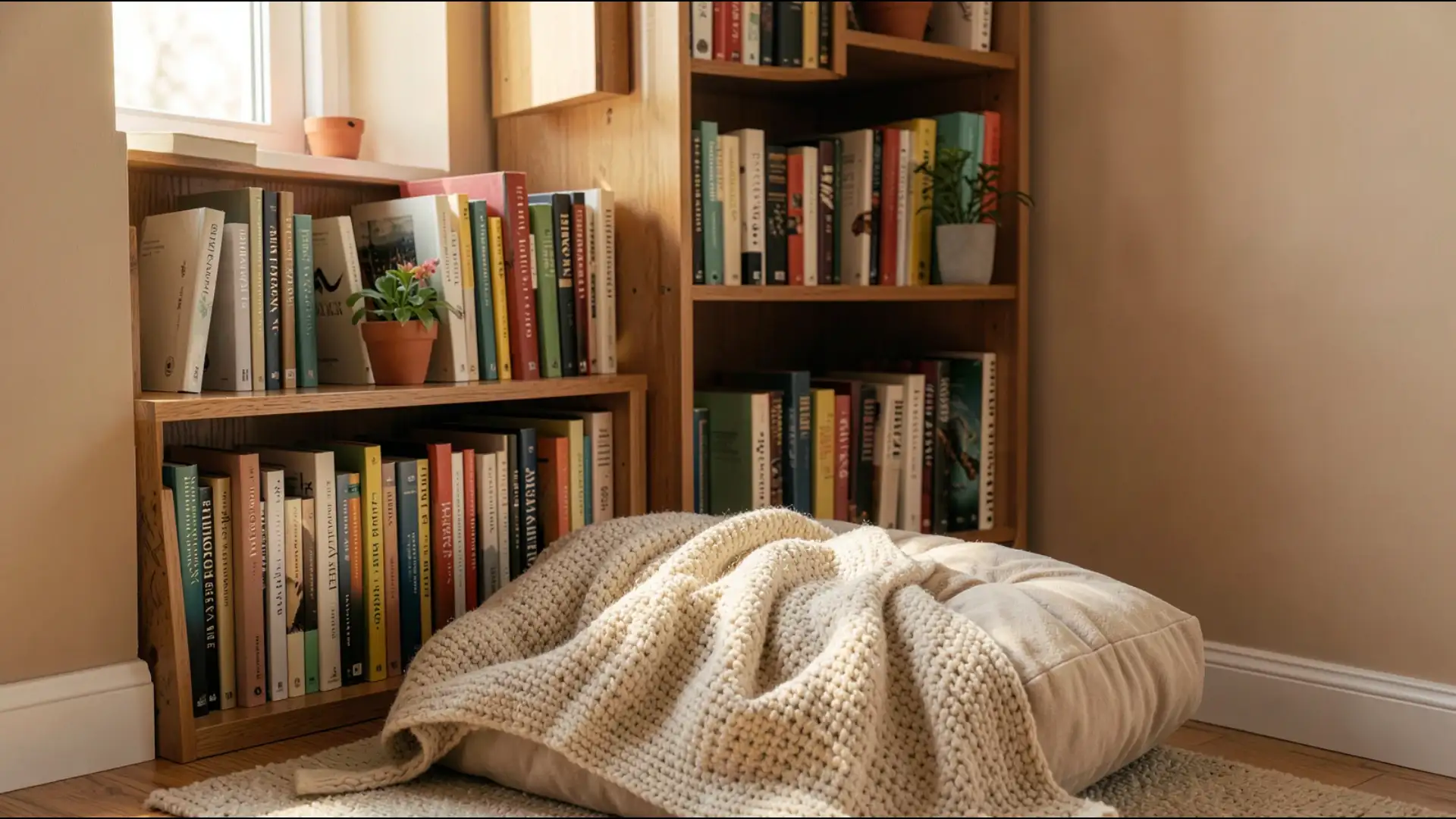 Cozy Reading Nook Sanctuary