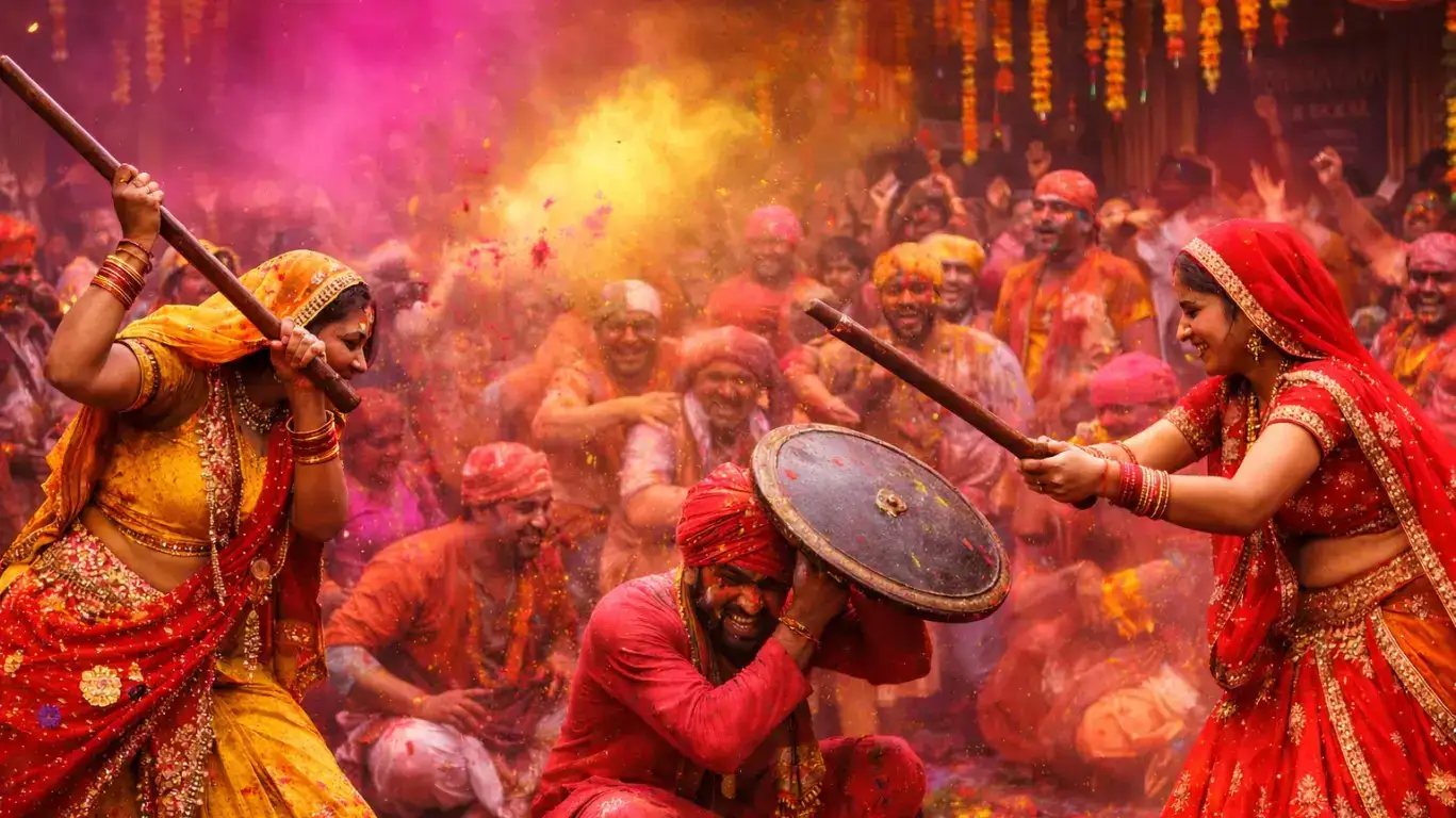 Braj Ki Lathmaar holi Mumbai 2026 | 04 M...
